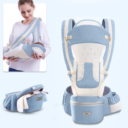3-in-1 Baby Carrier with Large Capacity and Long Back Panel