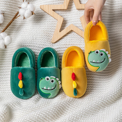 Cartoon Animal Suede Cotton Shoes for Kids