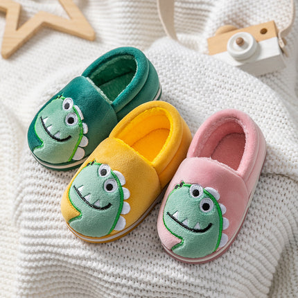 Cartoon Animal Suede Cotton Shoes for Kids