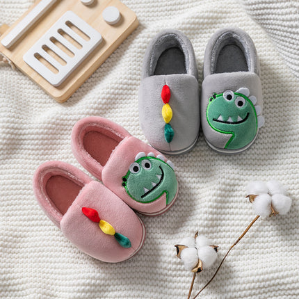 Cartoon Animal Suede Cotton Shoes for Kids