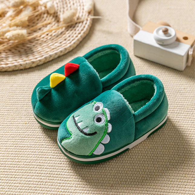 Cartoon Animal Suede Cotton Shoes for Kids