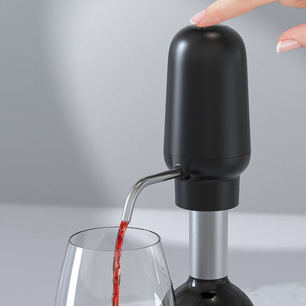 Electric Wine Decanter Dispenser – Rechargeable Wine Pourer & Storage Accessory