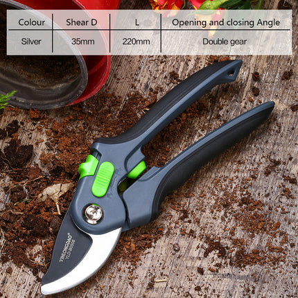 Heavy-Duty Garden Pruning Shears – Ergonomic Metal Branch Cutter
