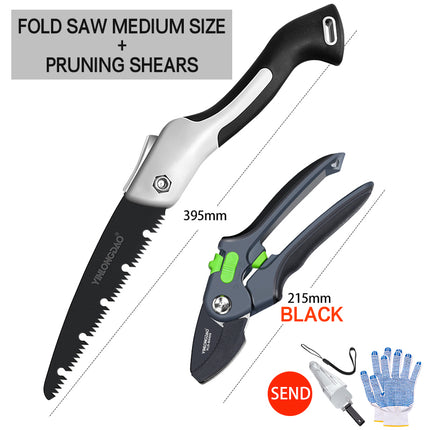 Heavy-Duty Garden Pruning Shears – Ergonomic Metal Branch Cutter