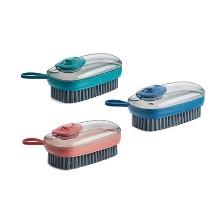 Multifunctional Automatic Liquid Cleaning Brush – Soft Shoe & Laundry Brush for Household Cleaning