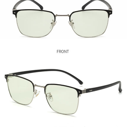 Anti-Blue Light Photochromic Glasses – Flat, Non-Prescription