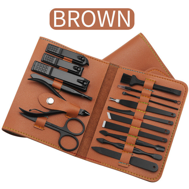 16-Piece Professional Manicure Pedicure Kit