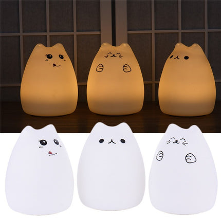 KittyGlow Soft Silicone Night Light