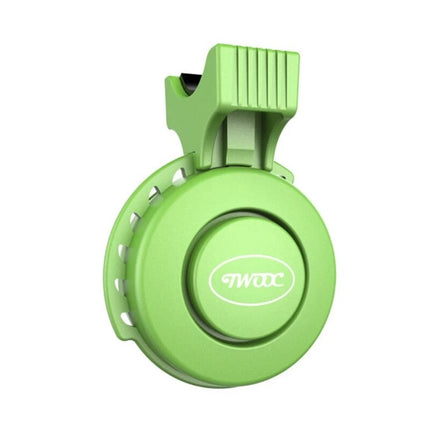 TWOOC T-002 Electronic Bike Horn – 120dB Loud Bicycle Siren with Wired Switch & USB Rechargeable Battery
