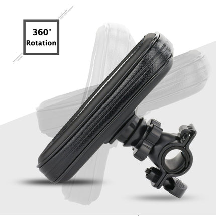 Waterproof Phone Holder Bag for Bicycle & Motorcycle – Handlebar Mount Case (Multiple Sizes)