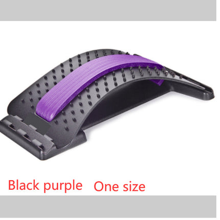 Adjustable Magnetic Back Massager – Lumbar Stretcher & Pain Relief Device