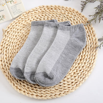 Breathable Casual Solid Color Socks