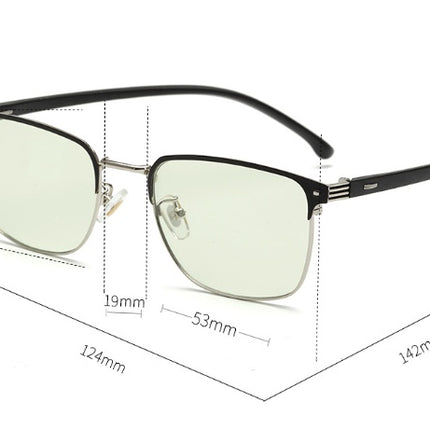 Anti-Blue Light Photochromic Glasses – Flat, Non-Prescription