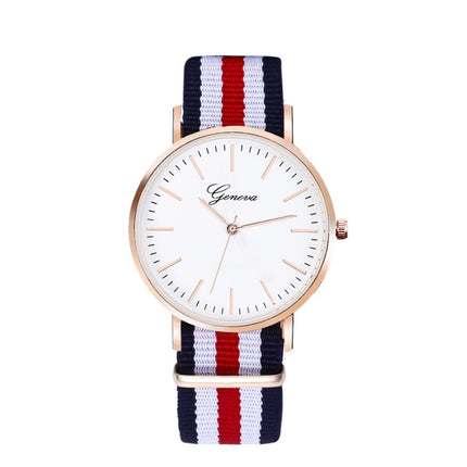 Korean Style Quartz Watch with World Time Function