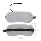 Lavender Steam Hot Compress Eye Mask – USB Heated with 4-Level Temperature & Timer Control