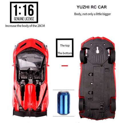 1:16 Scale Remote Control Car with LED Lights