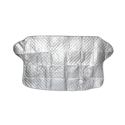 Universal Car Windshield Snow & Frost Cover – Anti-Theft Aluminized Winter Shield