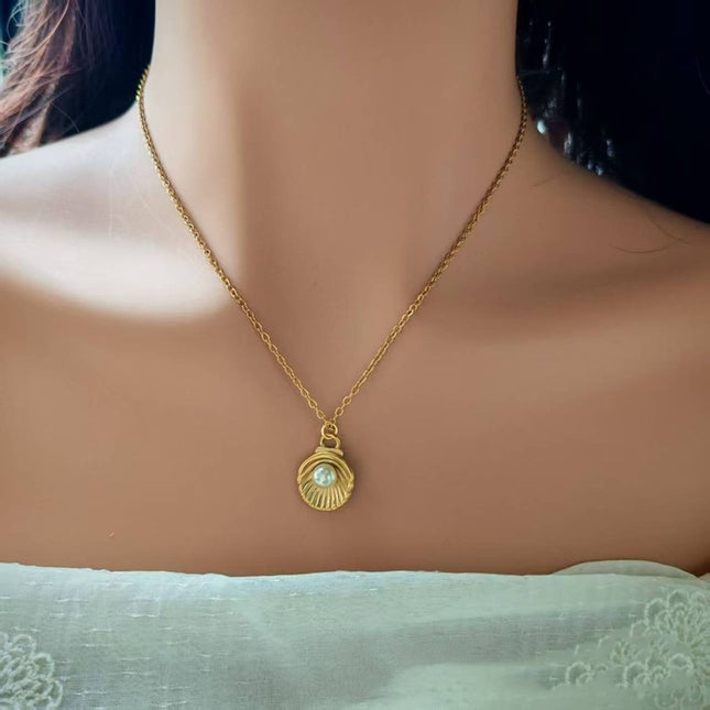 18K Gold Plated Cross Chain Necklace