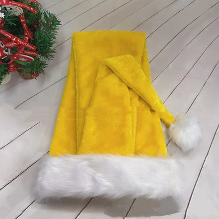 Long Christmas Santa Hat – 1.5m Extra-Length Holiday Hat in Multiple Colors (Polyester)