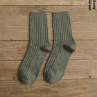 Sports Polyester Mid-Calf Socks for Men