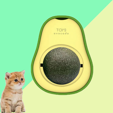 Avocado Peppermint Catnip Ball – Dental & Digestive Health Cat Toy