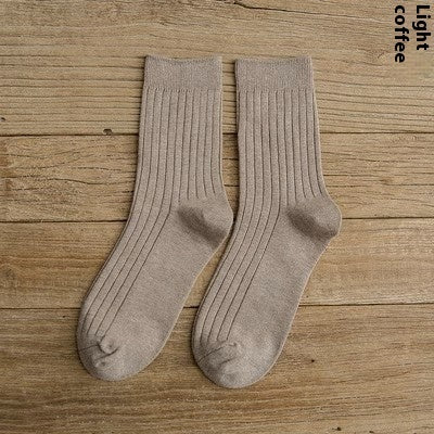 Sports Polyester Mid-Calf Socks for Men