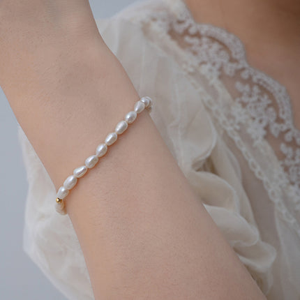 Handmade Freshwater Pearl Retro Bracelet