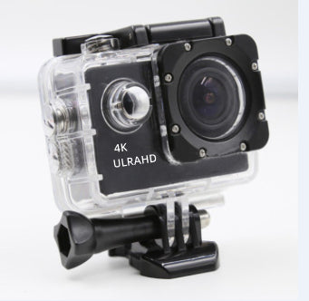 4K Waterproof Sports Action Camera – 30m Underwater, WiFi, 170° Wide-Angle Lens
