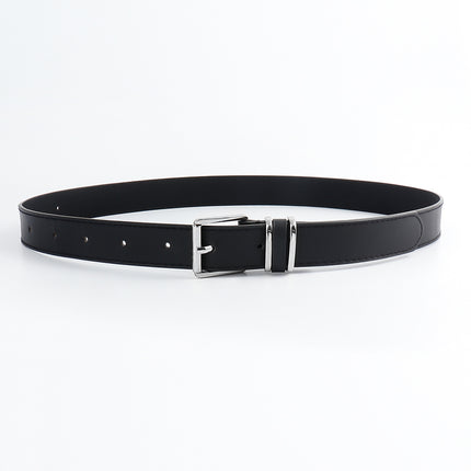 Alloy PU All-Match Fashion Waist Belt with Pin Buckle