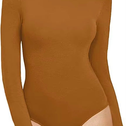 Polyester Long Sleeve Solid Color Underpants