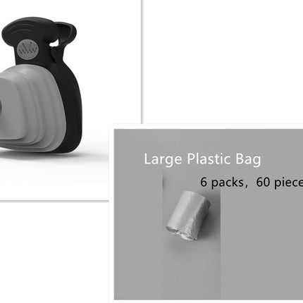 Super Design Folding Poop Picker – Compact Silicone Pet Waste Scooper with Bags