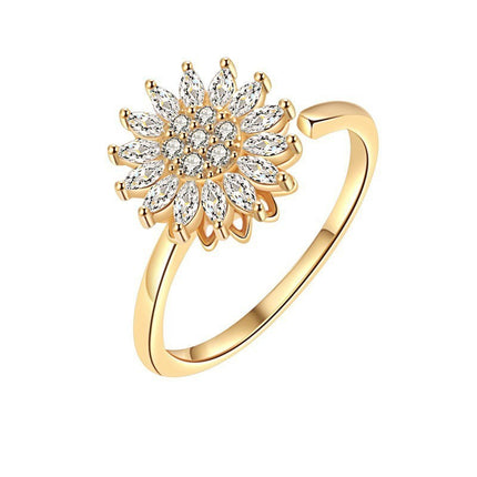 Sunflower Open Ring