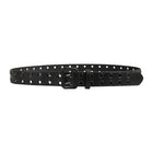 Hollow Out Alloy PU Waist Belt