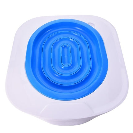 Cat Toilet Training Seat – Pet Toilet Trainer with Removable Grooved Trays