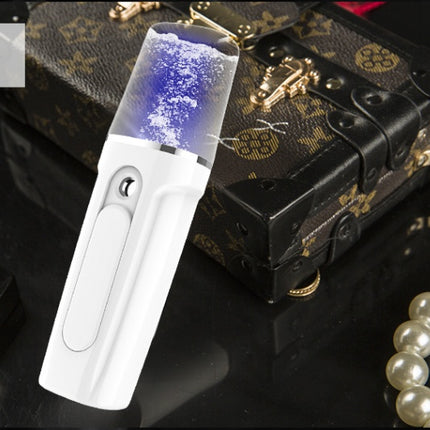 2-in-1 Nano Mist Facial Sprayer with 2200mAh Power Bank – Deep Hydration & Portable Skincare Device