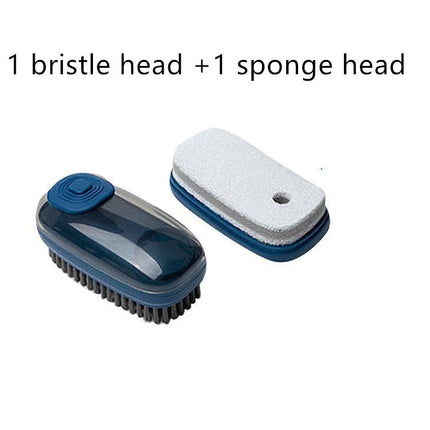 Multifunctional Automatic Liquid Cleaning Brush – Soft Shoe & Laundry Brush for Household Cleaning