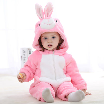 Cotton Flannel Baby Romper