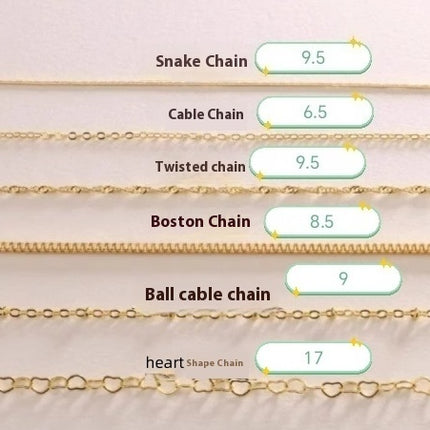 18K Gold Plated Cross Chain Necklace