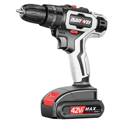 48VF Brushless Cordless Impact Drill – Rechargeable Lithium Hand Drill with 10mm Chuck