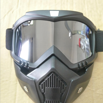 Tactical Protective Goggles – Reinforced PC Lens, Anti-Impact Riding & Motorcycle Helmet Eyewear
