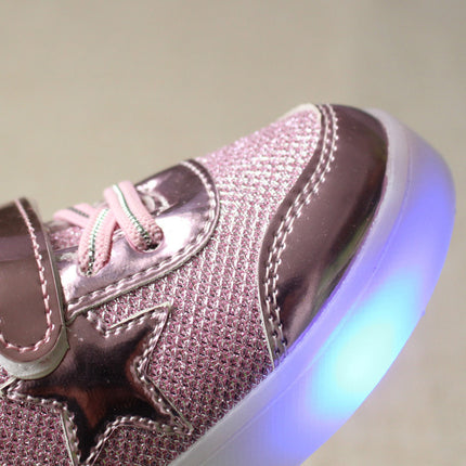 LED Shoe Magic Button