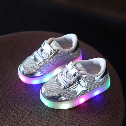 LED Shoe Magic Button