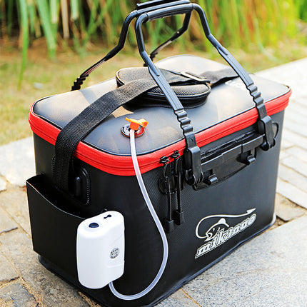 Collapsible EVA Live Fish Storage Bag
