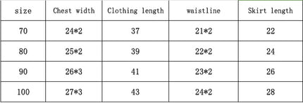 Baby Girl 3-Piece Outfit Set (Hairband + Jumpsuit + Strap Skirt)