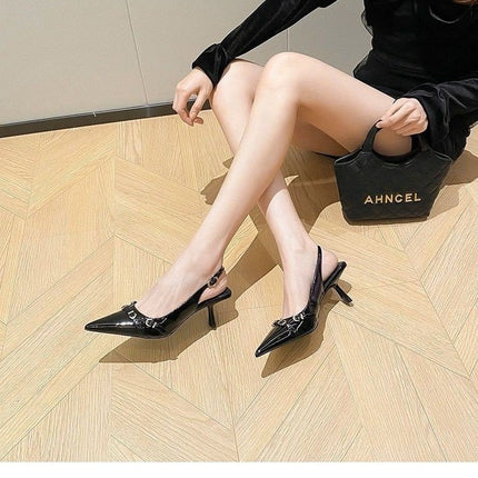 Women's Casual Round-Toe PU Leather Shoes
