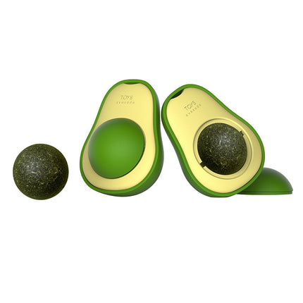 Avocado Peppermint Catnip Ball – Dental & Digestive Health Cat Toy