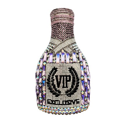 Wine Bottle Shaped Crossbody Bag – PU Leather Hard Case