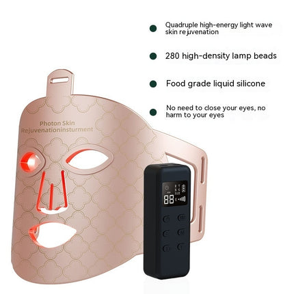 LED Photon Therapy Beauty Mask – Infrared Light Facial Rejuvenation Device