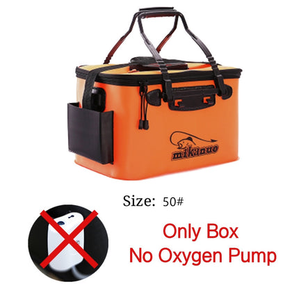Collapsible EVA Live Fish Storage Bag