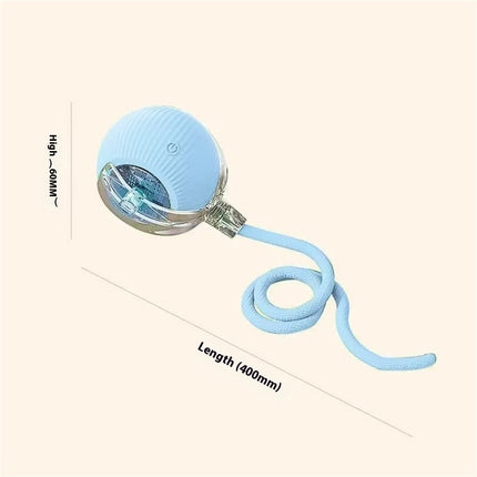 Electric Cat Toy Automatic Rolling Ball – Self-Entertainment with Bird Sound